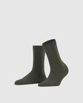 FALKE Cosy Wool Damen Socken - military