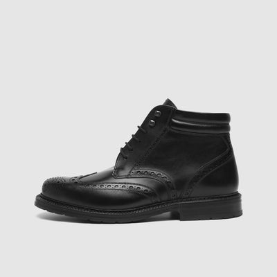 Herren-Stiefel mit Lochmuster