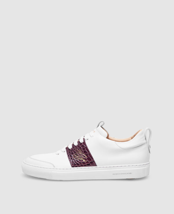 Turin Tennis Sneaker NP - Weiß/Bordo