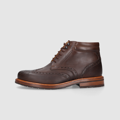 Brogues Herrenschuhe mit Lochverzierung