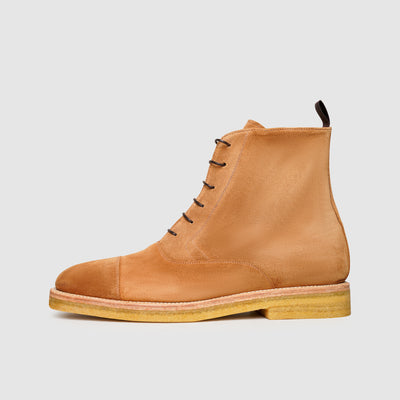Herren-Stiefel aus Veloursleder