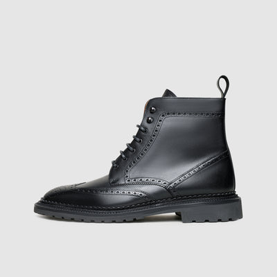 Herren-Halbstiefel aus Leder