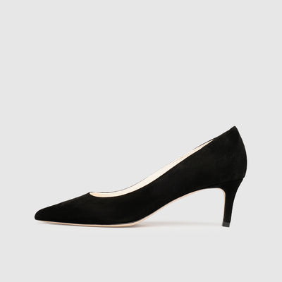 Veloursleder-Schuhe für Damen