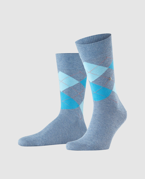 Burlington King Herren Socken - light denim