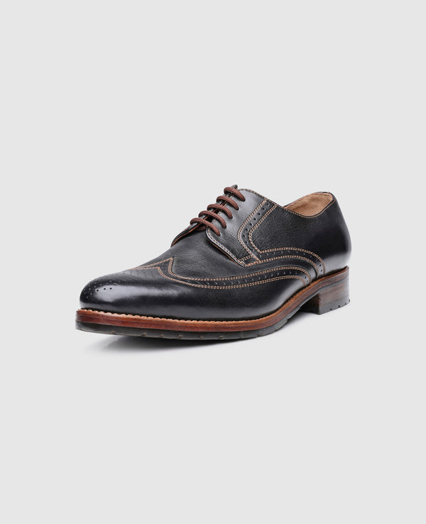 Milano Full Brogue SC - Schwarz