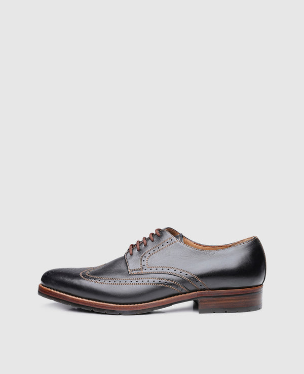 Milano Full Brogue SC - Schwarz