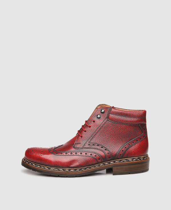 Buda Full-Brogue AG - Rot