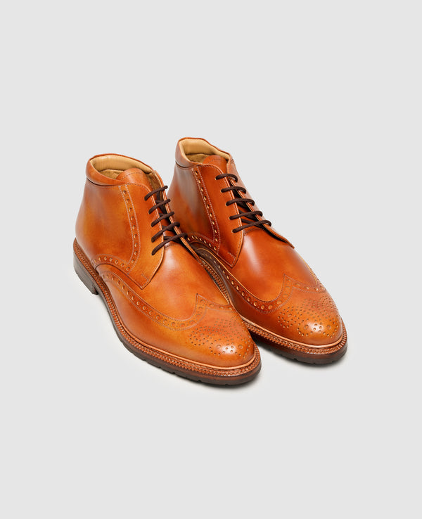 Genf H Full-Brogue TC - Cognac