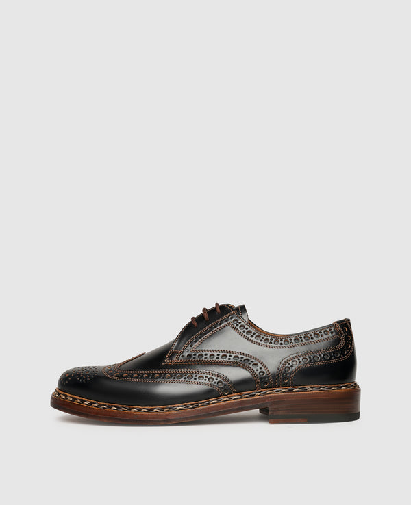 Buda Full-Brogue C - Schwarz