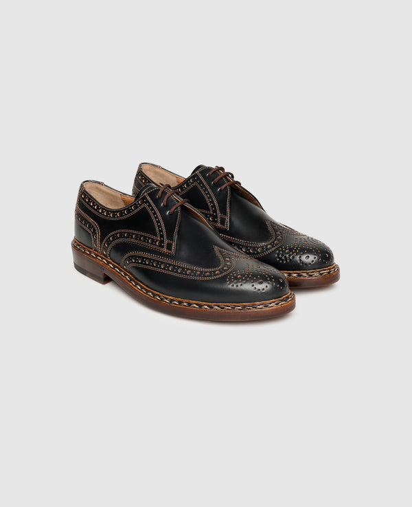 Buda Full-Brogue C - Schwarz