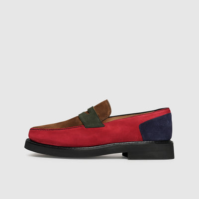 Zweifarbige Schuhe für Herren