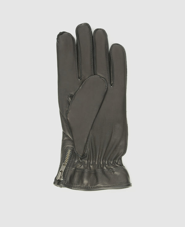 Handschuhe mit Zipper - Schwarz