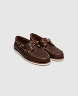 Men's 2 Eye Boat Shoe - Mittelbraun