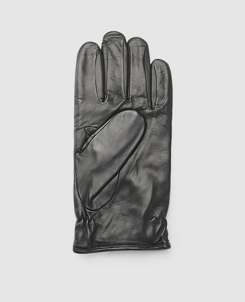 Handschuhe mit Karomuster - Schwarz