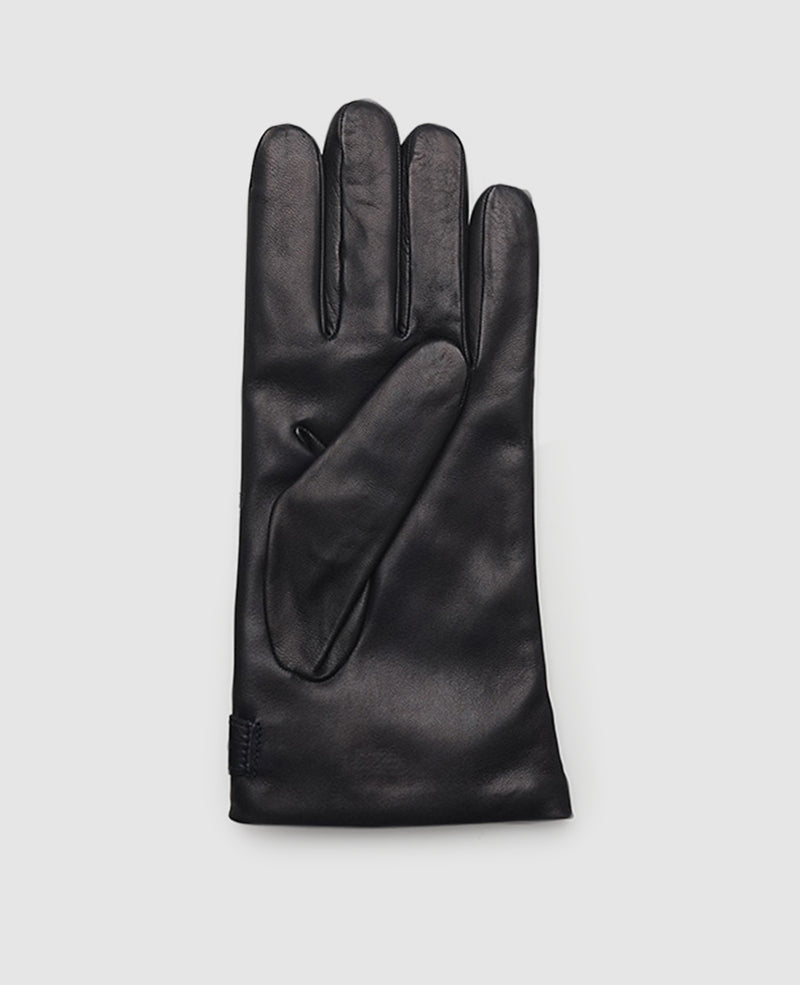Handschuhe mit Druckknopf - Dunkelblau